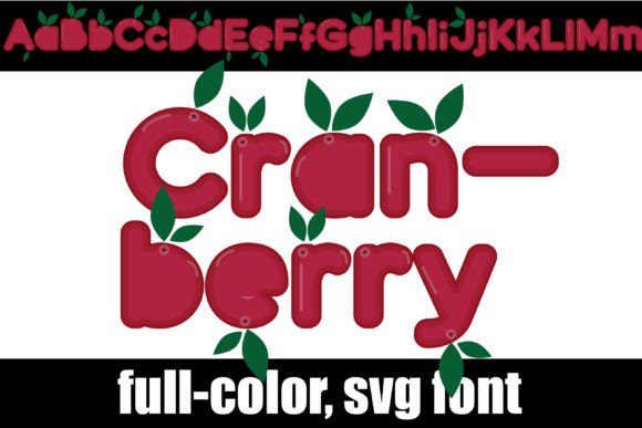 Cranberry: A Cozy, Autumnal Font That Stitches With Character