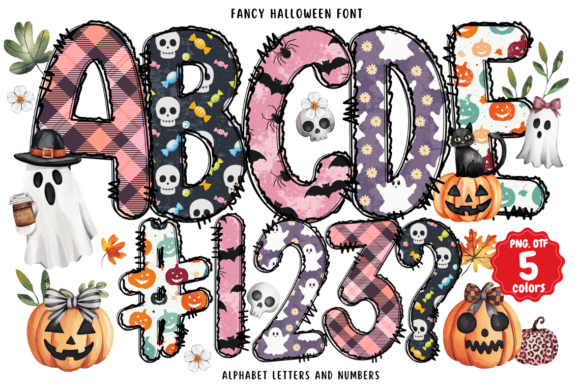 Fancy Halloween: A Color Fonts Masterstroke for Modern Branding