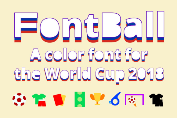 FontBall: A Festive Color Fonts Choice for Handmade Creators