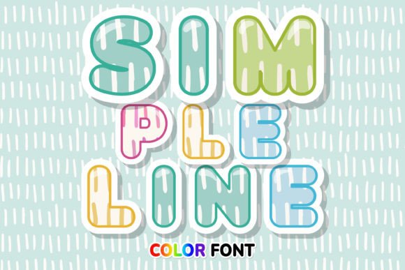 Simple Line: A Color Fonts Breakthrough for Modern Brands
